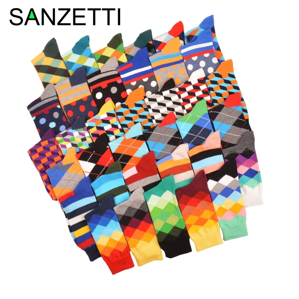 SANZETTI 5 фотографий забавный рисунок яркая фотография картина маслом в горошек