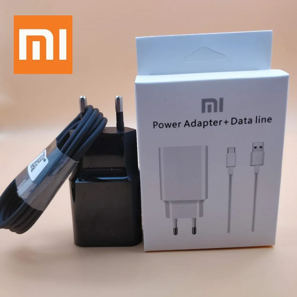 Оригинальный XIAOMI быстрое зарядное устройство 12 В 1.5A QC3.0 адаптер TYPE C кабель для