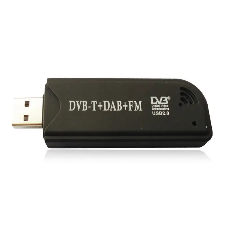 USB2.0 DAB FM DVB T RTL2832U R820T2 SDR RTL ключ палка цифровой ТВ тюнер приемник ИК пульт с антенной