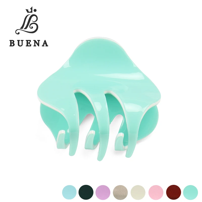 

Korean Style Candy colors Acrylic Hair Claw Clips Wholesale Cheap Women Hair Accessories 8 Colors Acrylic Hair Clamp