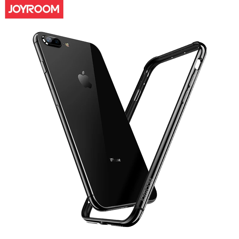 Joyroom телефон бампер чехлы для Apple iPhone 8 iPhone 8 Plus случая TPU+ PC жесткий Рамка для Iphone 8 P полная Защита Shell