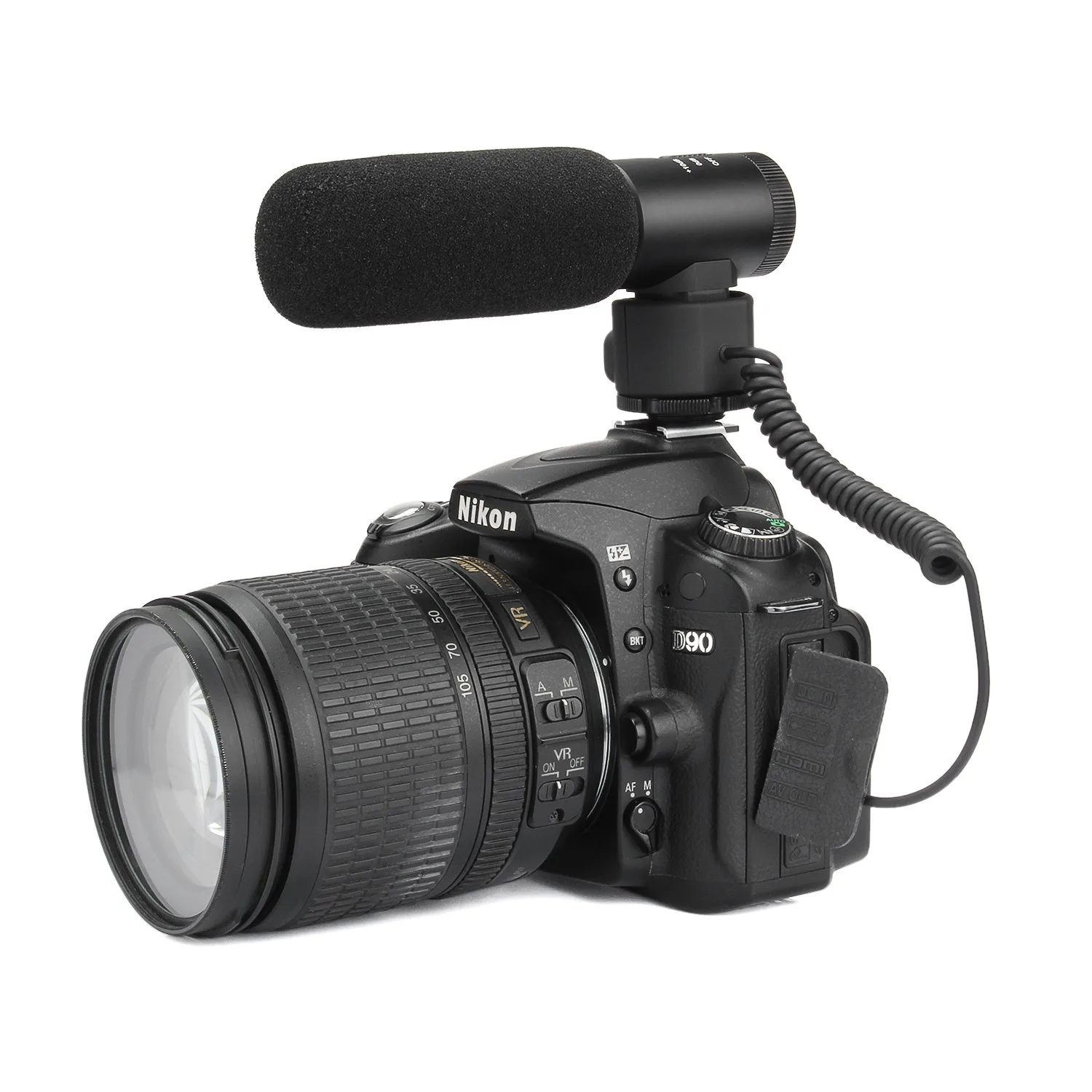 

COMICA CVM-V20 Full Metal Cardioid Directional Video Microphone with Shock-Mount for Canon Sony DSLR Camera Iphone Smartphone