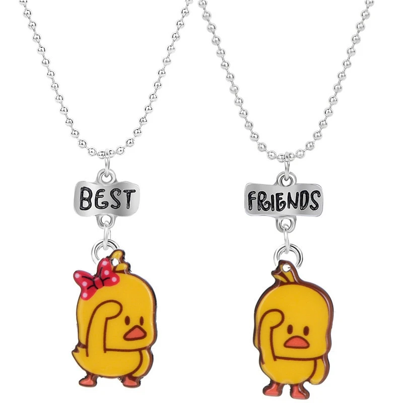 1 комплект детское акриловое ожерелье с кулоном в виде утки|Цепочки| |