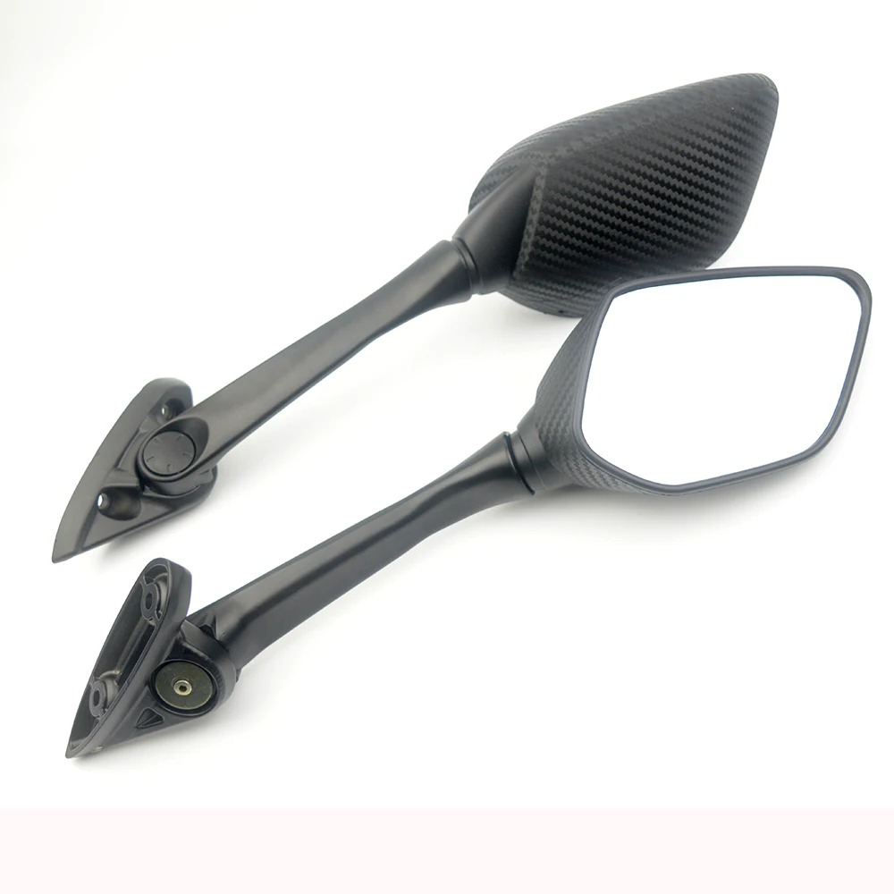Motorcycle Mirrors Scooter Side Rear View Mirror Rearview Carbon Fiber For Yamaha YZF R3 R25 2013 2014 2015 2016 2017 | Автомобили и