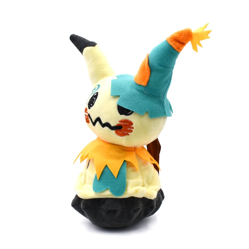 Японский аниме мультфильм 27 см Пикачу Косплей Mimikyu Peluche Плюшевые игрушки Мягкая тряпичная кукла в подарок