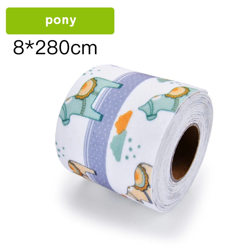 PONY 8*280 см, наклейка на стену для кухни, водостойкая и маслостойкая, ПВХ, самоклеющаяся, водонепроницаемая, анти-влажная, для ванной комнаты, мозаика, домашний декор - Цвет: PONY