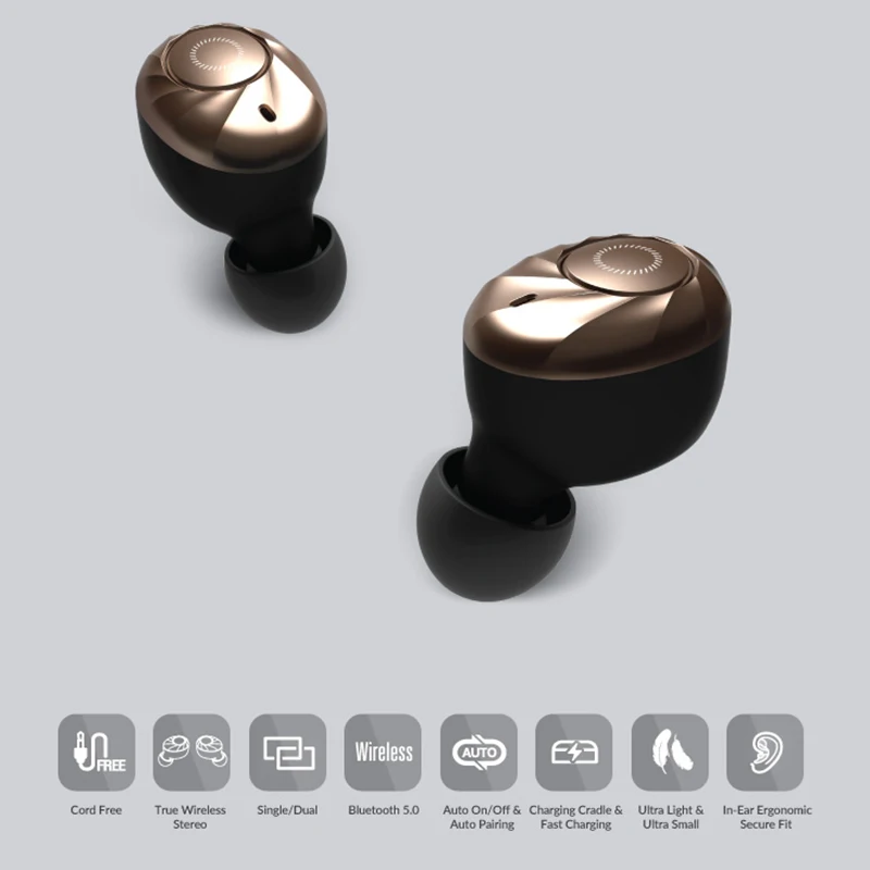 Водонепроницаемые спортивные наушники COWON CF2 Bluetooth 5 0 IPX4 HiFi двойной хост