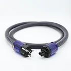 Высококачественный аудиофиль из чистой меди, кабель питания EU Schuko с рис. 8 IEC AMP, поворотный удлинитель питания