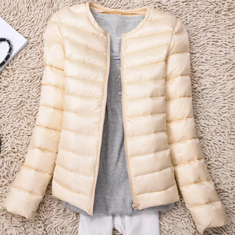 Sedutmo 2018 зима ультра легкий женские пуховики Короткие плюс Размеры 3XL фугу утка
