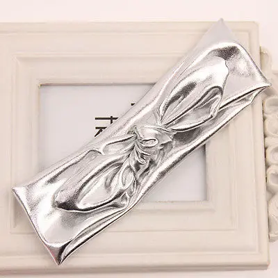 Разноцветная повязка на голову с милым бантом для маленьких девочек аксессуары