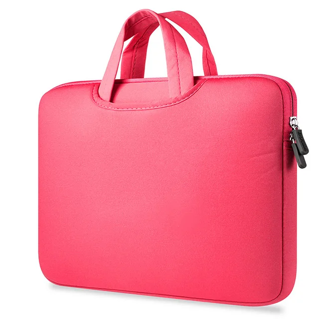 Model 3 Rose red Новая сумка для ноутбука на молнии, чехол для компьютера Macbook Air Pro retina 11 12 13 13,3 14 15 15,4 15,6 дюймов, сумка для ноутбука с сенсорной панелью - Цвет: Model 3 Rose red