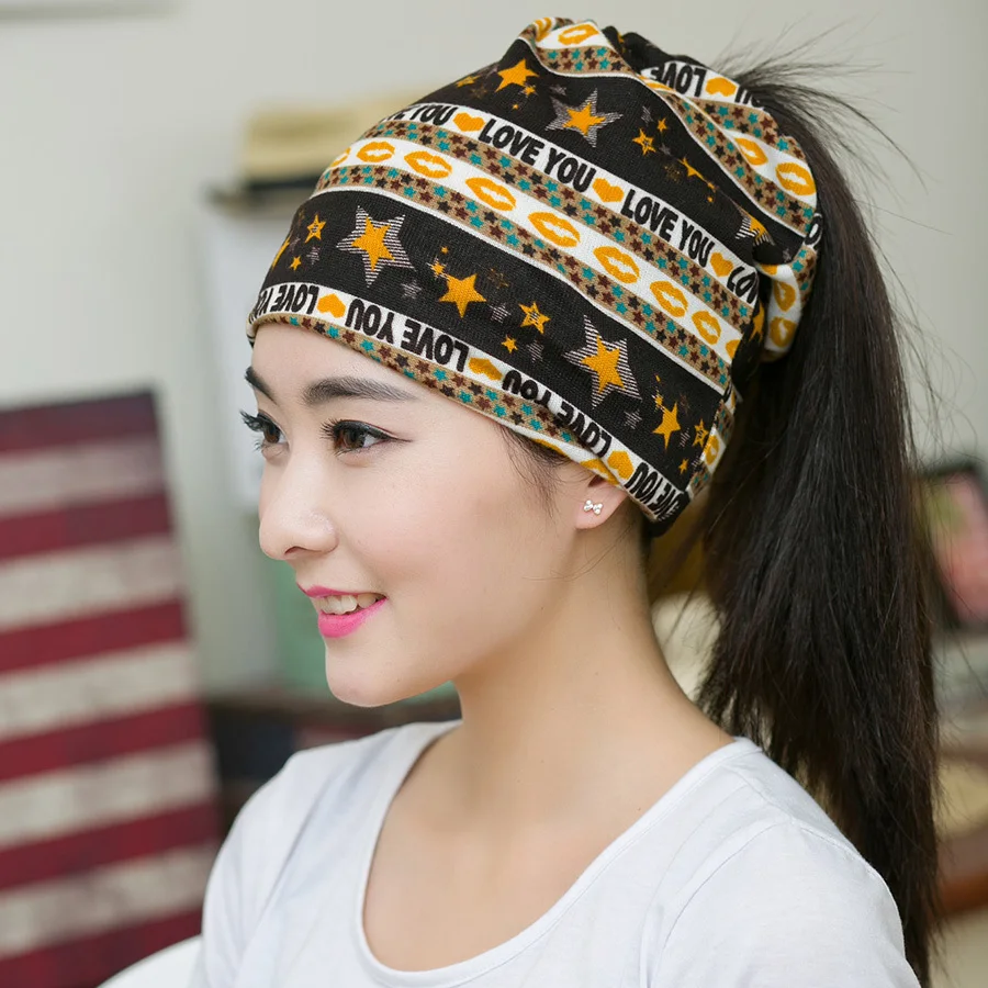 Новинка весенне-зимняя Двусторонняя шапочка 2 слоя женские шапки со звездами для