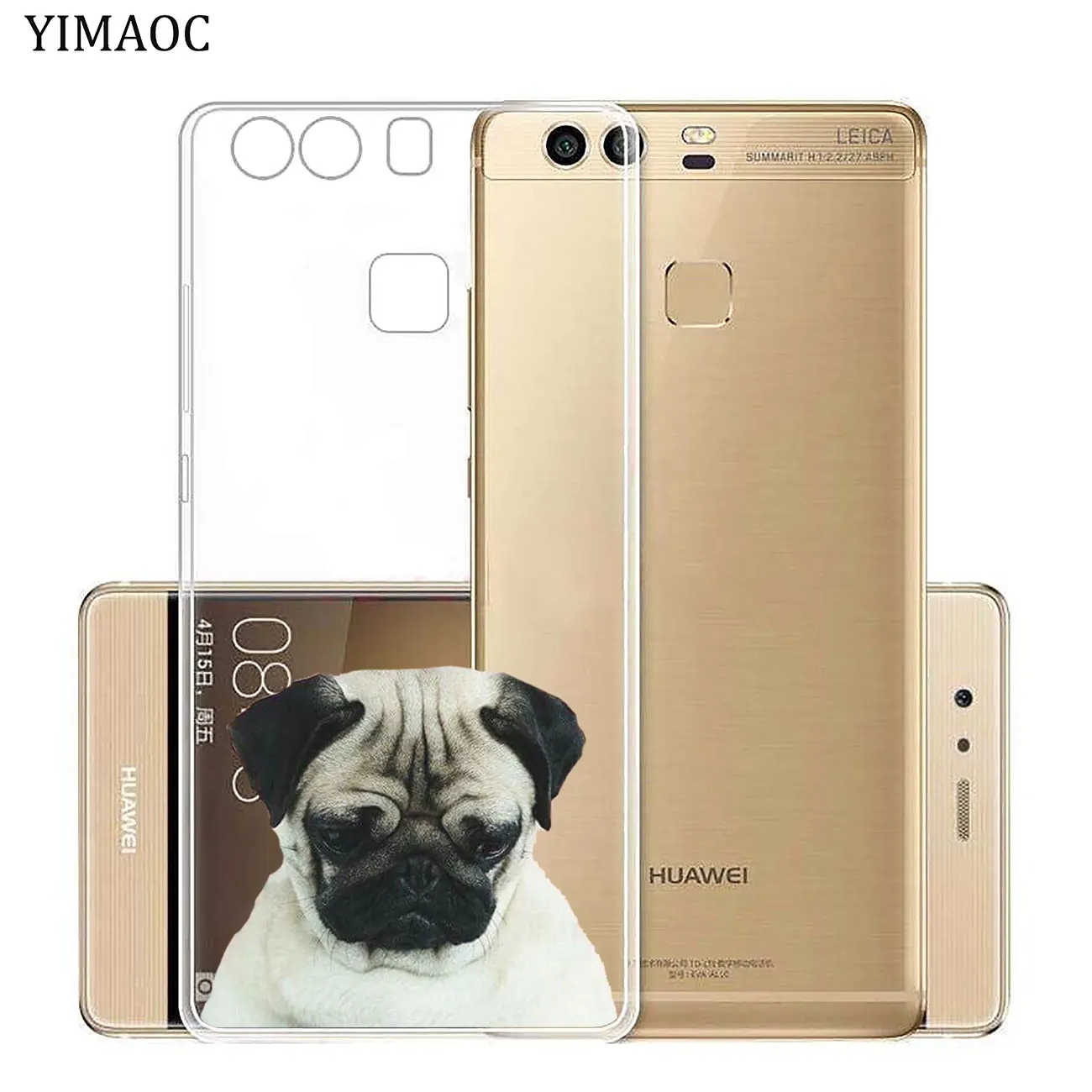 YIMAOC собачья лапа Хаски Мопс корги Мягкий силиконовый чехол для телефона для huawei P30 P20 Pro P10 P8 P9 Lite P smart Z