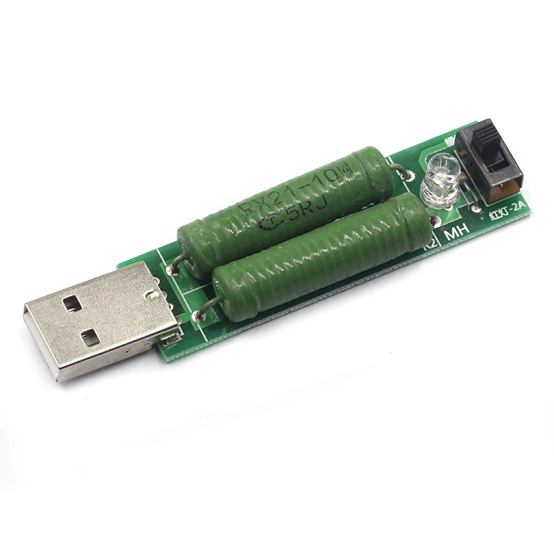 USB-инструмент для тестирования нагрузки 2 а/1 А сопротивление старению USB-адаптер
