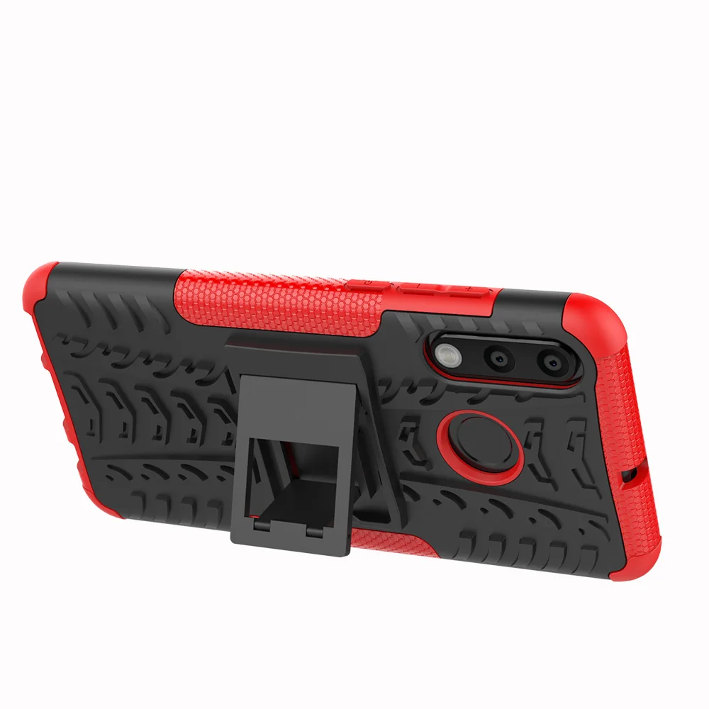 For Huawei P30 Lite Case Hybrid TPU Armor Silicone Rubber Hard Back Cover Shockproof Impact | Мобильные телефоны и