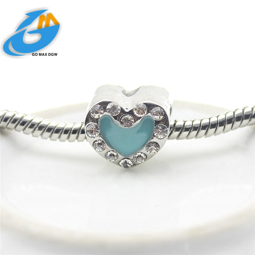 6 цветов милые розовые бусы подходят для оригинального браслета ожерелье с