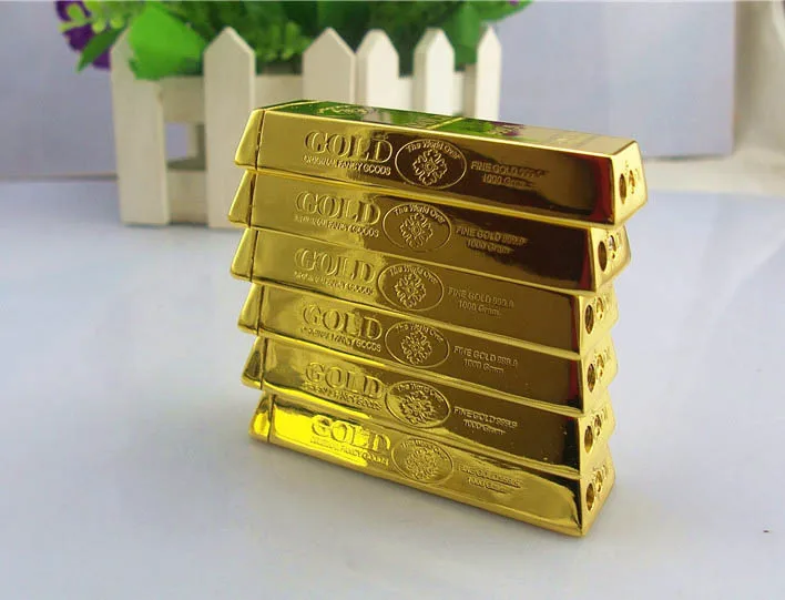 50 шт Золотой бар зажигалка