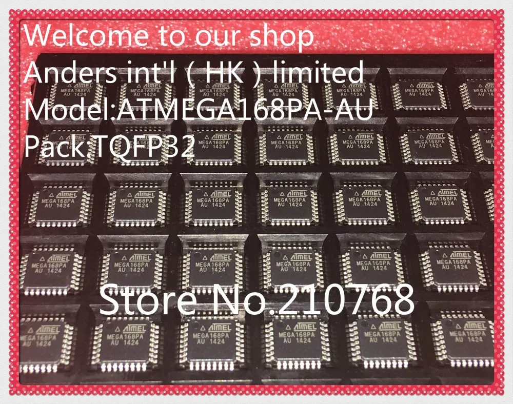 10 шт./лот ATMEGA168PA AU MEGA168PA TQFP32|atmel atmega32|atmel atmega168atmel avr |