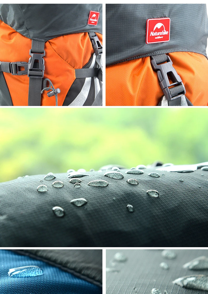 Naturehike рюкзак 70L Мужская Женская дорожная сумка Открытый кемпинг водонепроницаемый рюкзак походная спортивная сумка рюкзак для альпинизма треккинга