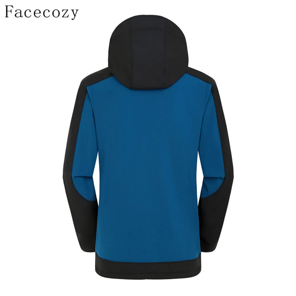 Facecozy Мужская Осенняя уличная флисовая куртка зимняя женская внутренняя
