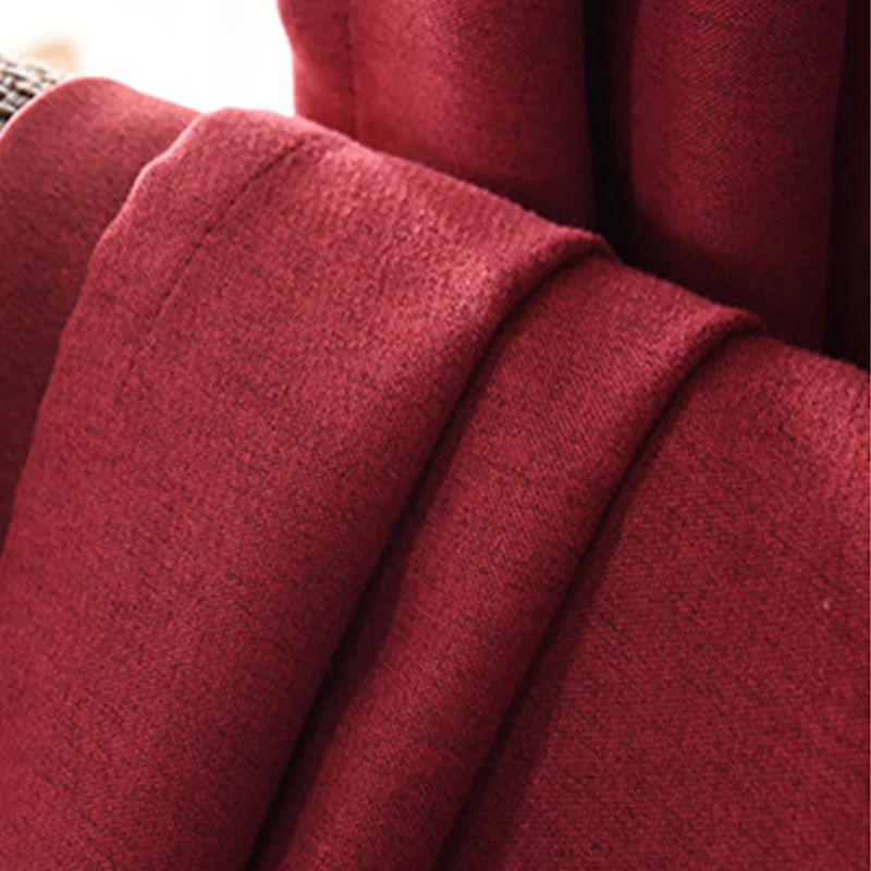 Рыба город 30% хлопок сплошной цвет мягкий занавес для окна лечение шторы