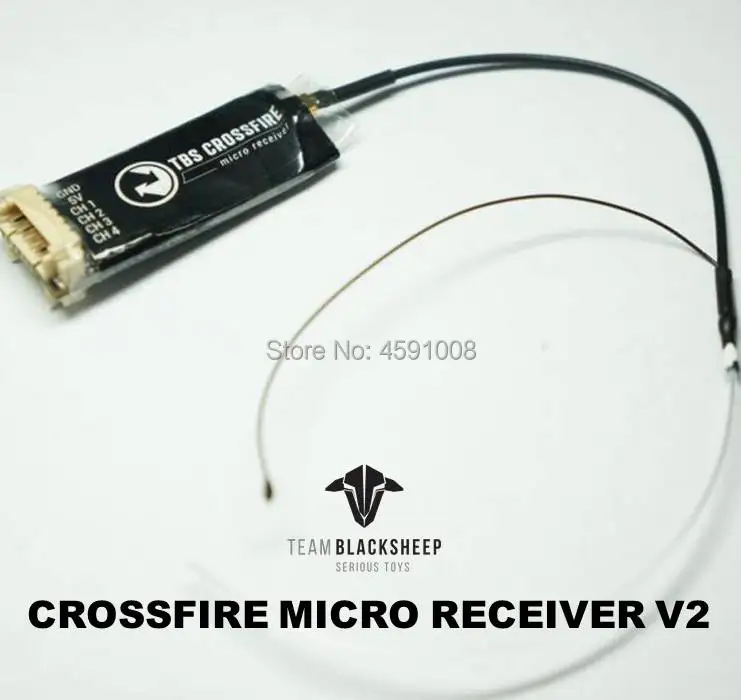 

TBS CROSSFIRE микро приемник V2 для мини микро квадрокоптера fpv гоночного дрона