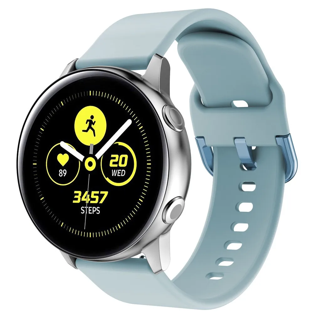 2019 новейший спортивный мягкий силиконовый сменный ремешок для Samsung Galaxy Watch active