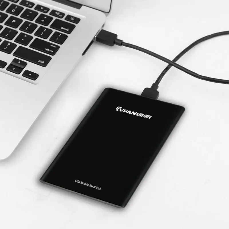 НОВЫЙ USB3.0 Портативный Внешний Жесткий Диск с 1 ТБ для Настольного Компьютера и