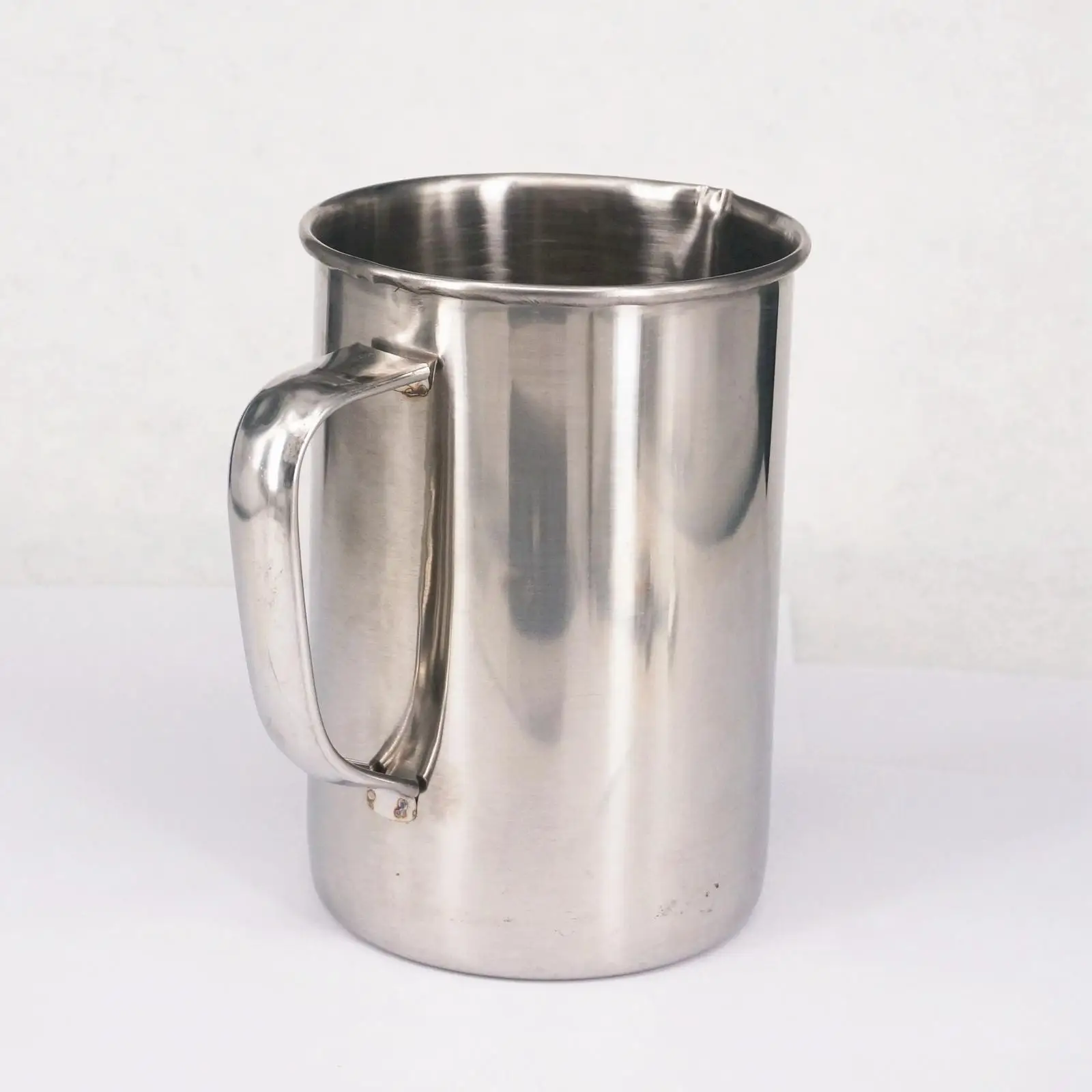 

1000ml Chemistry Laboratory Stainless Steel Measuring Beaker Cup With Pour Spout