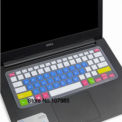 Candayblue 14 дюймов чехол для клавиатуры ноутбука для ухода за кожей кожи DEll Inspiron 15 7000 7560 7460 7572 7472 7370 7570 7560 5370 7568 7569 7579 - Цвет: Candayblue