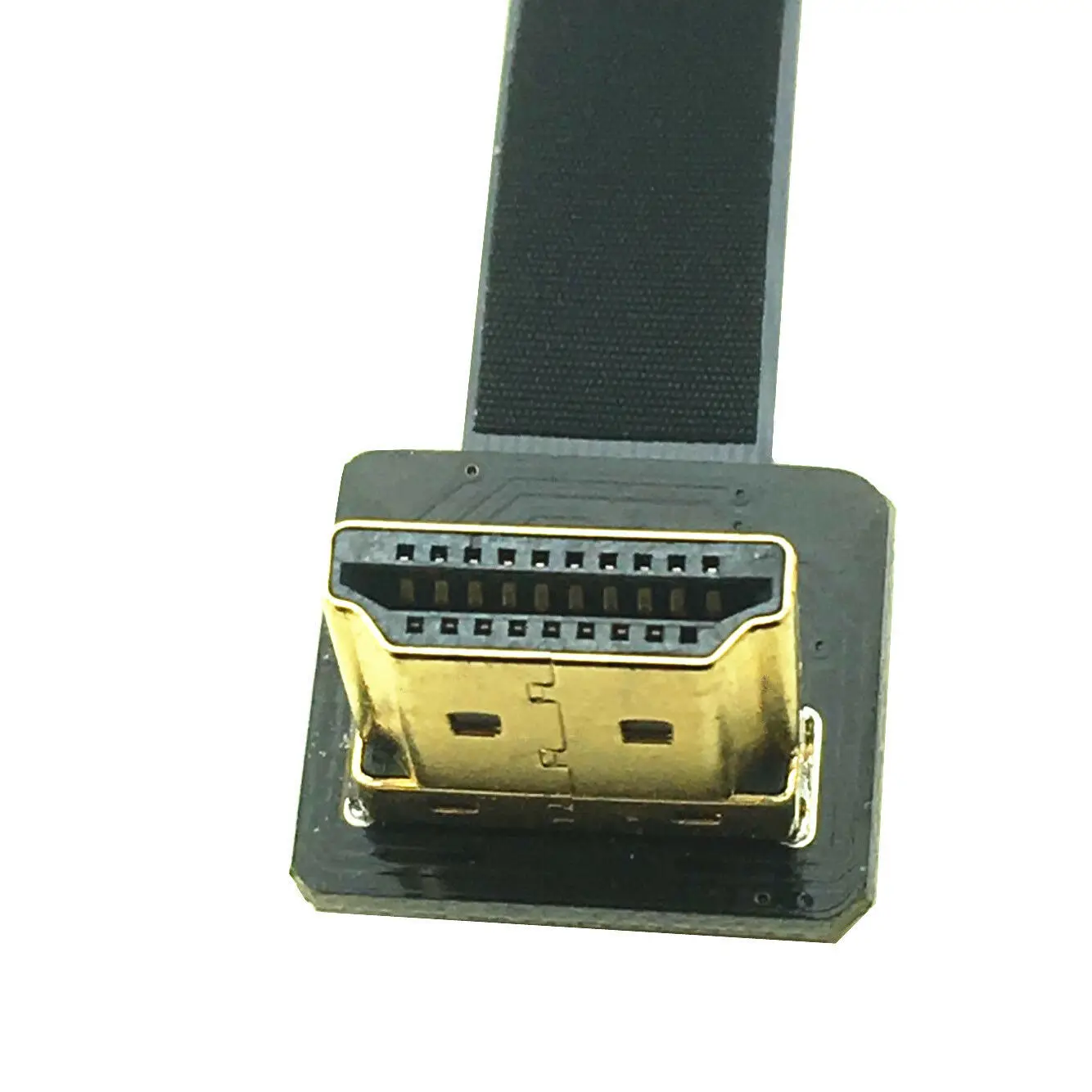 FPV HDMI type A Male Up Angle to HDTV FPC плоский кабель Мультикоптер антенна|Кабели HDMI| |