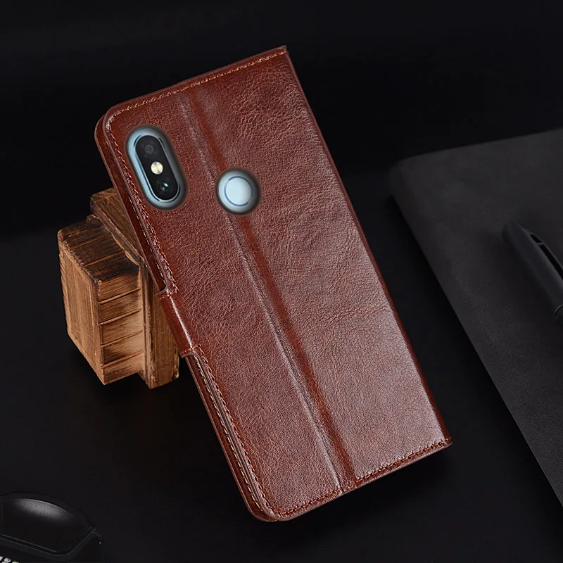 Чехол кошелек для Xiaomi Redmi Note 5 Pro чехол из искусственной кожи с откидной крышкой