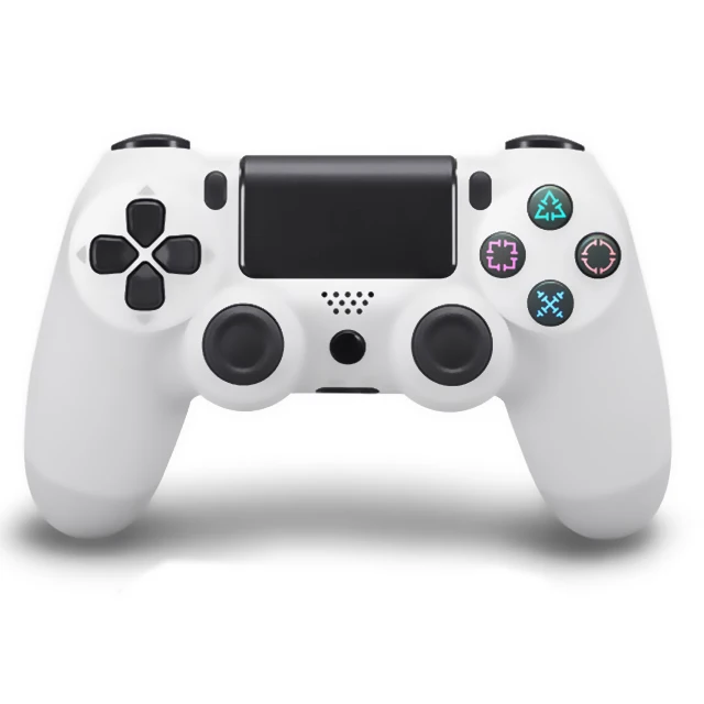 Powtree 5 цветов Bluetooth контроллер для SONY PS4 Геймпад для игровой станции 4 джойстика Беспроводная консоль для Dualshock контроллер - Цвет: White