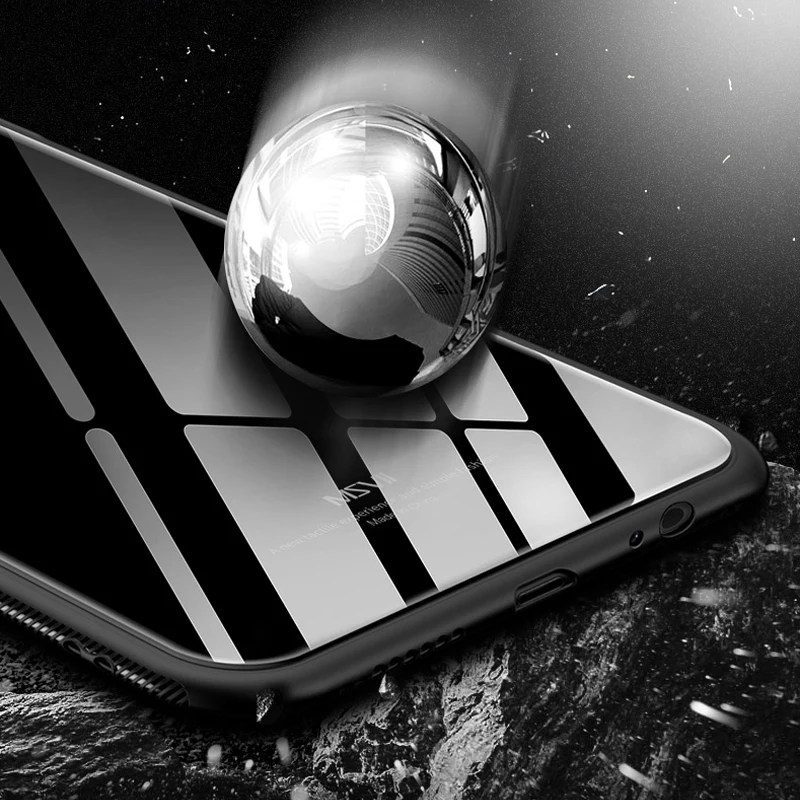 Fashion For iPhone 6 6s Plus Case Original MSVII Luxury Thin TPU &amp Tempered Glass Full Protection Cover 6sPlus |