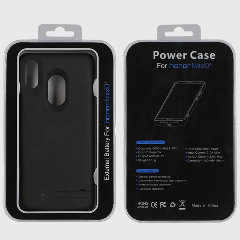 

ZKFYS 6000mAh Portable Power Bank Case For Huawei Honor Play Battery Case Powerbank Charger Case For Honor Play Battery Cover