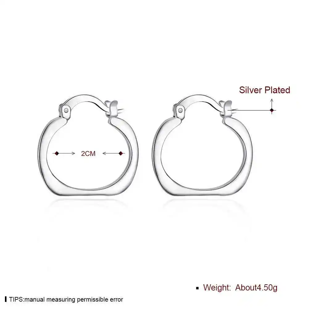 KITEAL Великолепный серебряный цвет леди плоский квадратный круглый обруч