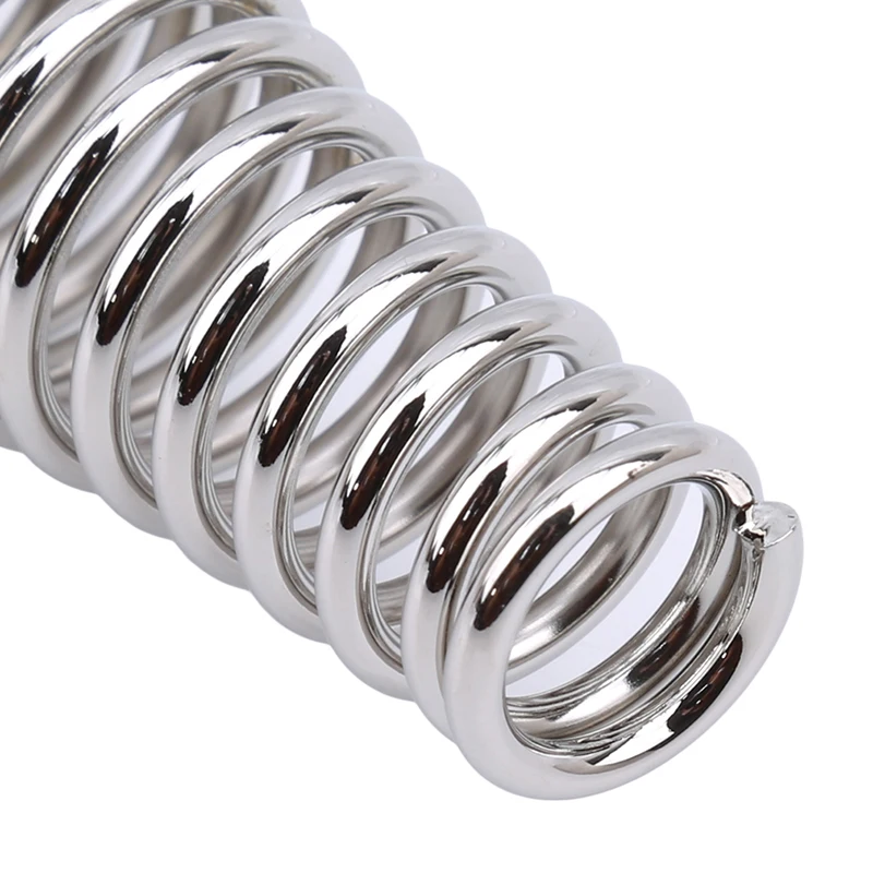 1pc Stainless Steel BBQ Pit Grill Handle Spring Wood Furnace Stove Smoker Elasticity Roll Barbecue Accessories Tools | Дом и сад