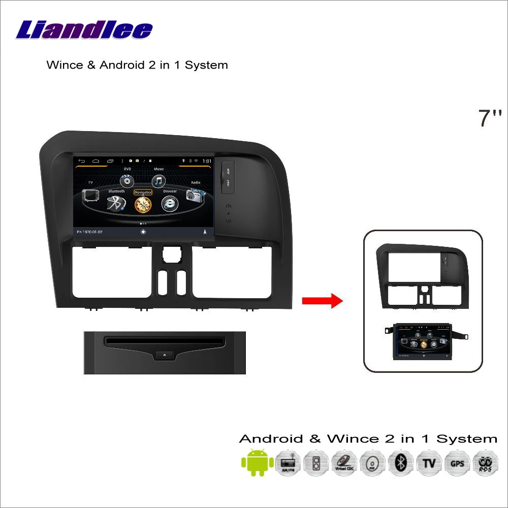 Автомобиль Android Мультимедиа Стерео для Volvo XC60 2008~ 2010 2011 2012 2013 радио CD DVD плеер gps навигации HD Экран аудио-видео