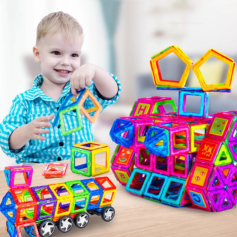 Магнитный конструктор для детей 20 111 шт. большой размер сделай сам развивающие