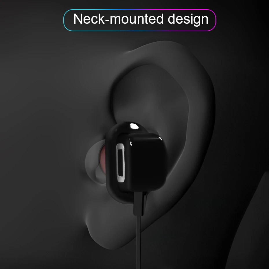 ANBES bluetooth наушники на шею Беспроводные стерео auriculares fone de ouvido с микрофоном для Xiaomi