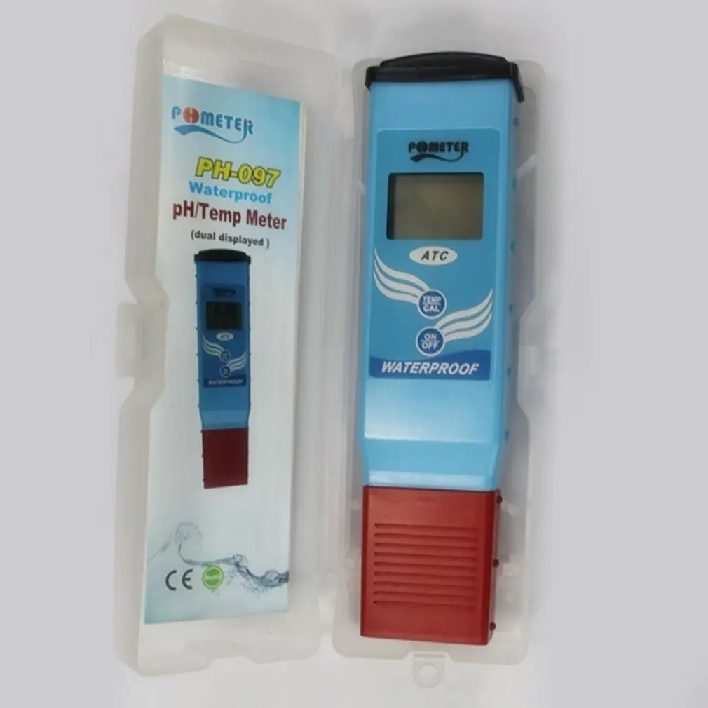 Новый Цифровой PH метр 0 14 диапазон измерения качества воды тестер для бытовой
