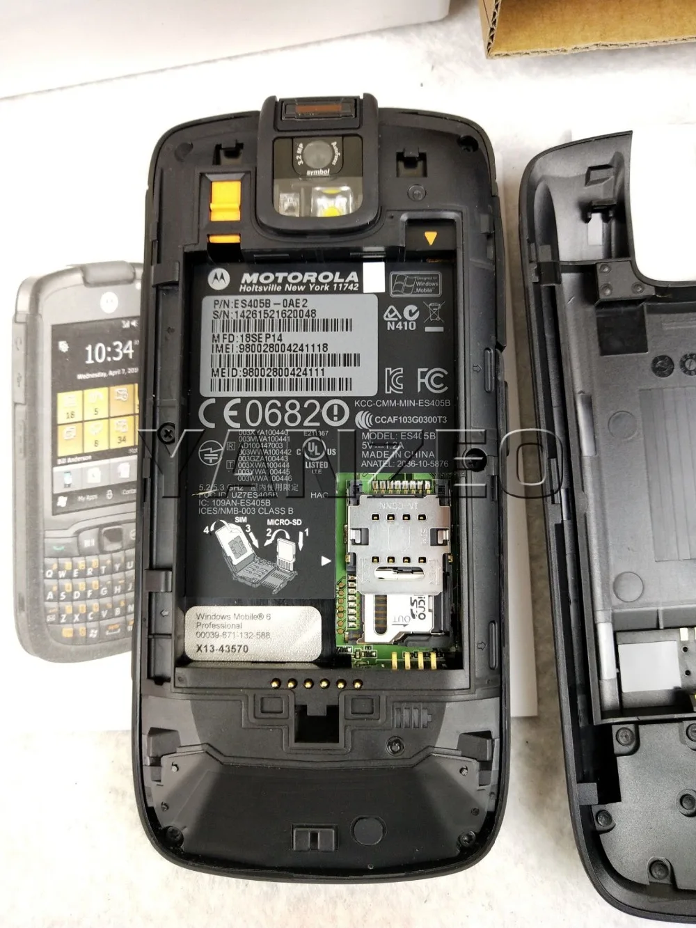 ES400 для Motorola символ сканер штрих кода телефона ES405B 0AE2 Беспроводной Глобальный