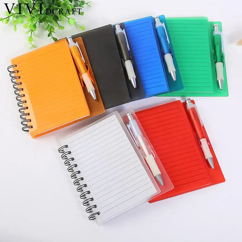 Vividcraft Корея Kawaii Канцелярские Пластик крышка Sketchbook Тетрадь для студентов