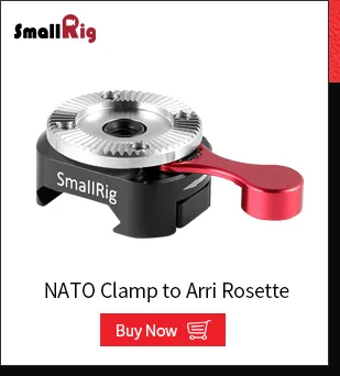 SmallRig монтажный зажим для DJI Ронин S Gimbal W/1/4 нитки отверстия НАТО Rail мониторы микрофон камера ручка прикрепить 2221