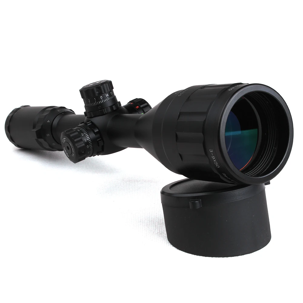 KANDAR 3 9x50 AOE Mil dot RifleScope блокировка сброс полноразмерной охотничьей винтовки