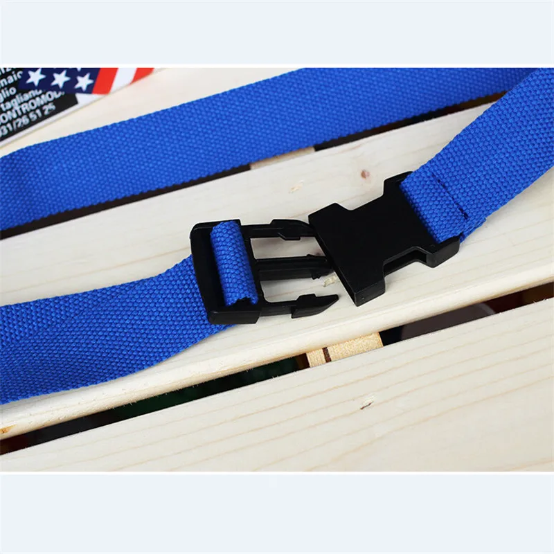 Ремень женский из парусины с пластиковой пряжкой однотонный | Аксессуары для