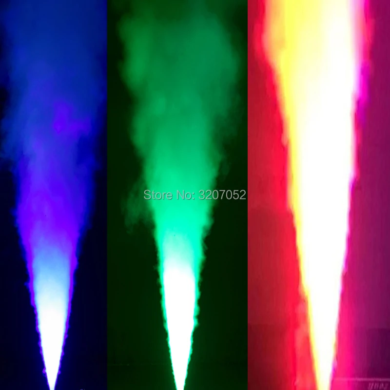 MengBa 1500 Вт RGB 3in1 512 DMX светодиодный противотуманная машина дымовая 24X3w светильник