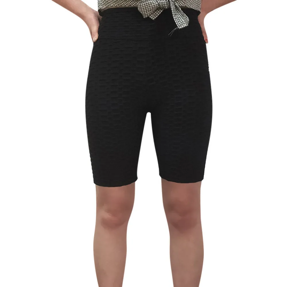 Женские Дышащие облегающие спортивные шорты сексуальные впитывающие пот и бедра