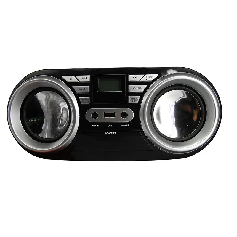 LONPOO 2018 Новый Частный дизайн CD boombox с bluetooth и USB слот подходит для домашнего