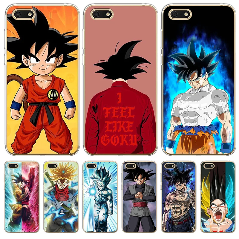 Goku чехол для телефона Huawei P8 P9 P10 P20 P30 Lite Plus Pro P Smart 2017 Mate 9 10 20 Honor 6A 6X 7 7X 7C Dragon Ball cool |